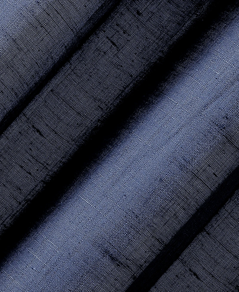 Slub Textured Linen Blend Grommet Top Curtain