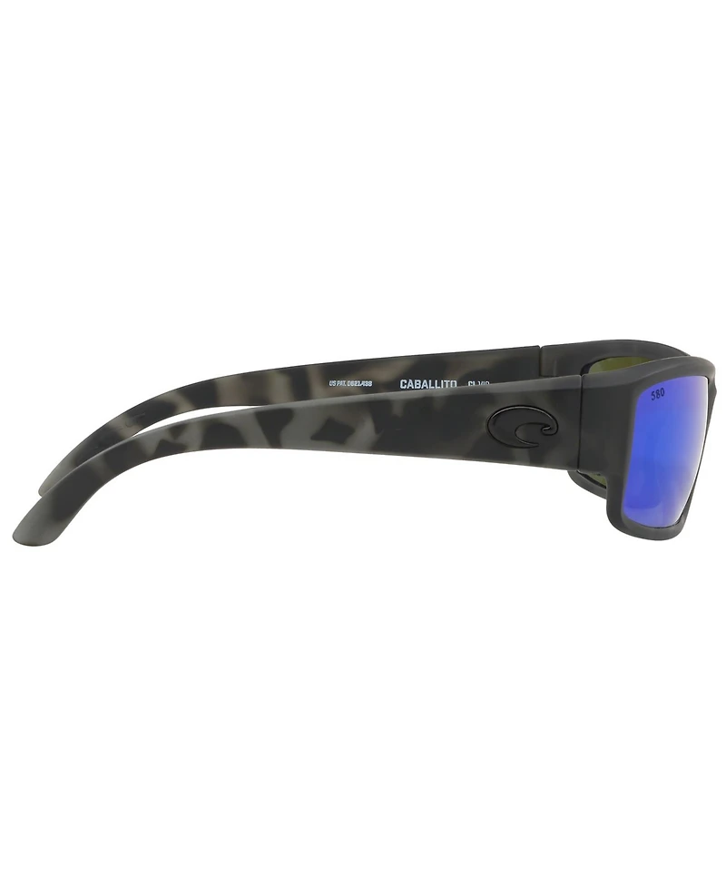 Costa Del Mar Polarized Sunglasses, Caballito Polarized 60