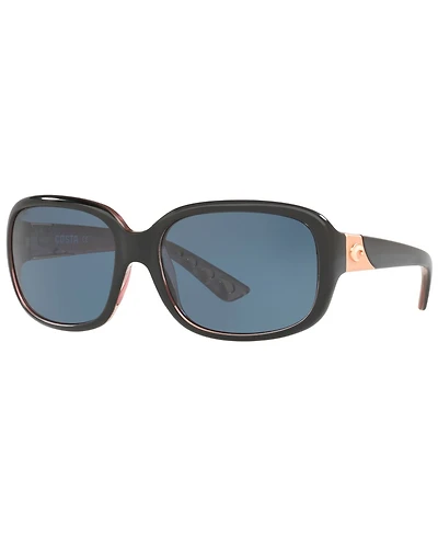 Costa Del Mar Polarized Sunglasses, Gannet 58