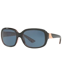 Costa Del Mar Polarized Sunglasses, Gannet 58