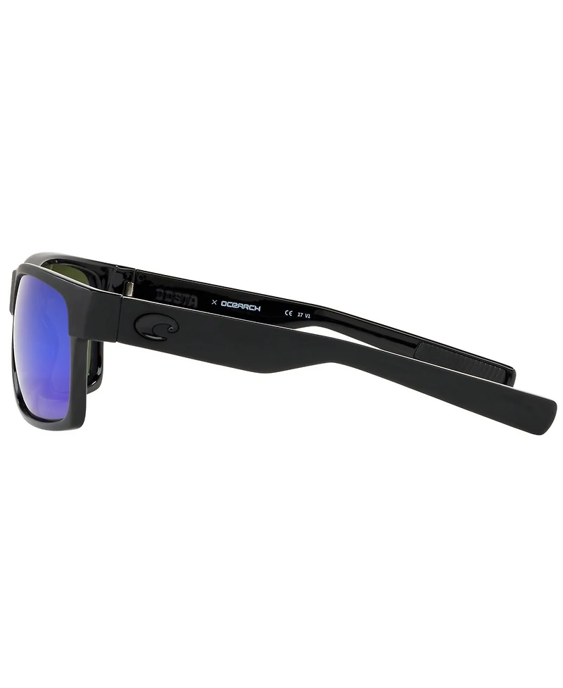 Costa Del Mar Polarized Sunglasses, Half Moon 60