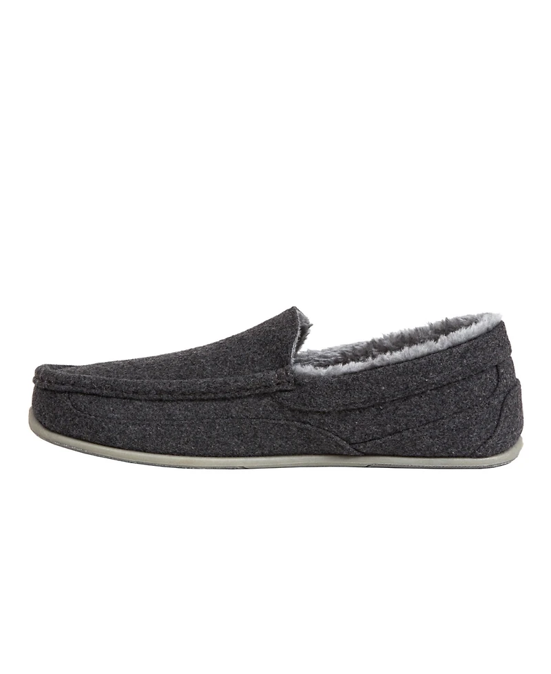Deer Stags Men's Spun Felt Cozy Slipper