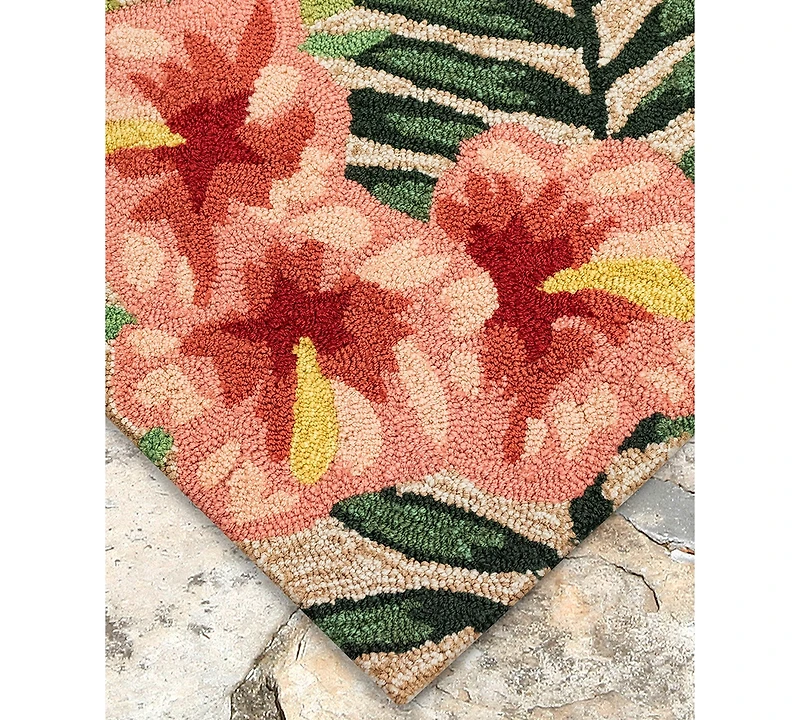 Liora Manne' Ravella 2280 Tropical Neutral 2' x 3' Indoor/Outdoor Area Rug