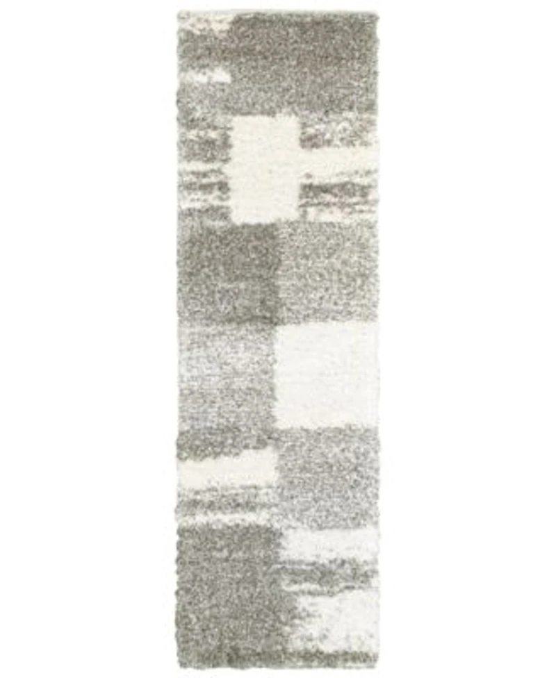 Oriental Weavers Henderson Shag 5502h Ivory Gray Rug