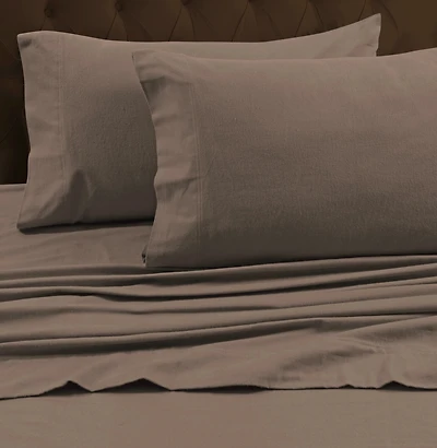Tribeca Living Heavyweight Flannel Pillowcase Pair