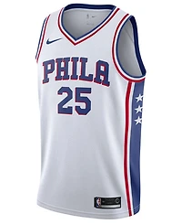 Nike Ben Simmons Philadelphia 76ers Association Swingman Jersey, Big Boys (8-20)