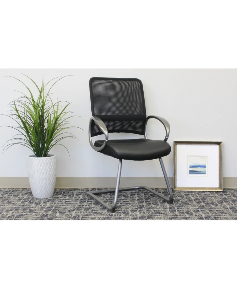Boss Office Products Managers Mesh Back Guest Chair
