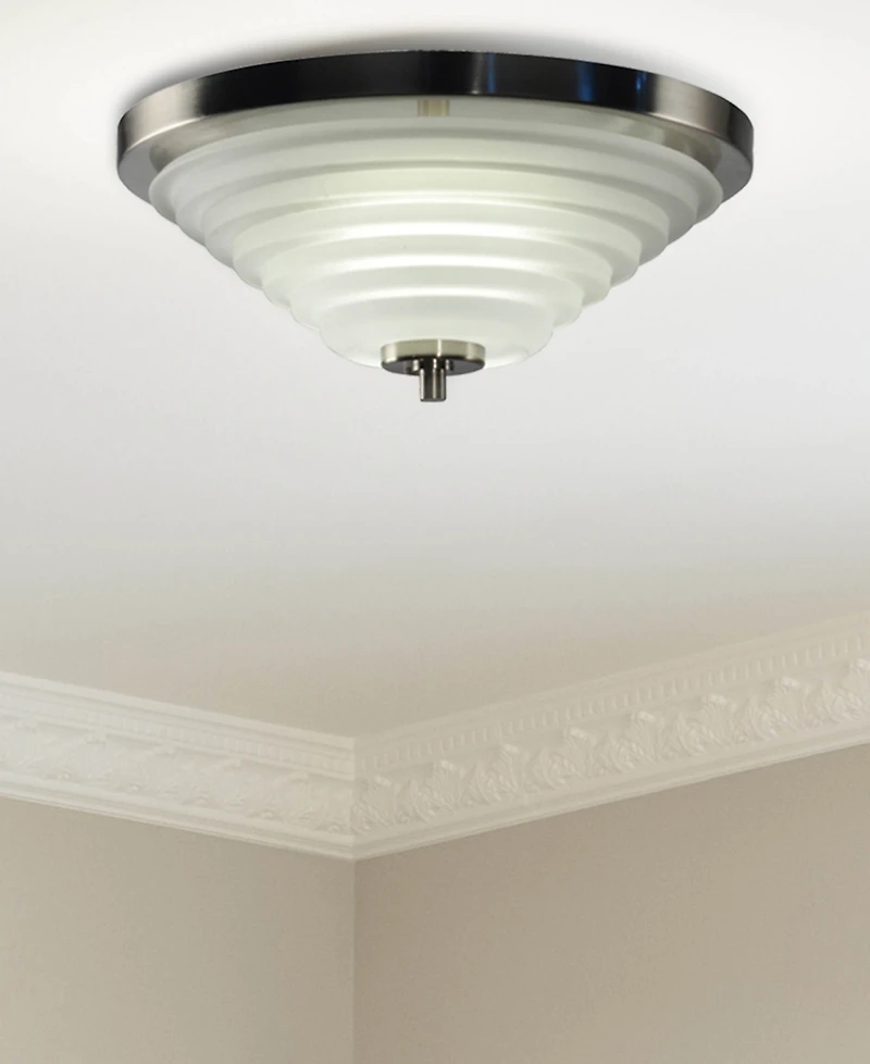 Dale Tiffany Solomon Led Crystal Flush Mount