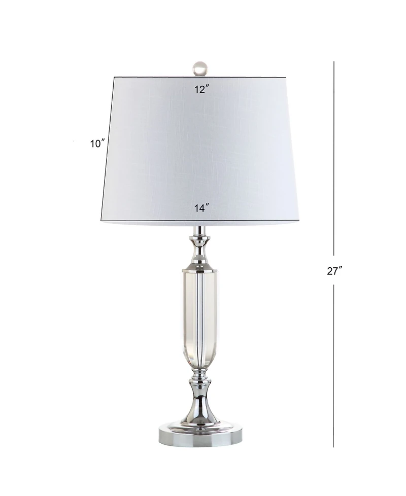 Jonathan Y Bella Crystal Led Table Lamp