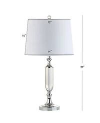 Jonathan Y Bella Crystal Led Table Lamp