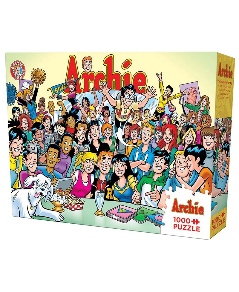 Archie Comics - The Gang at Pop's Puzzle- 1000 Piece