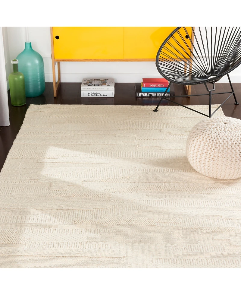 Livabliss Cocoon Ccn-1000 Beige 2' x 3' Area Rug