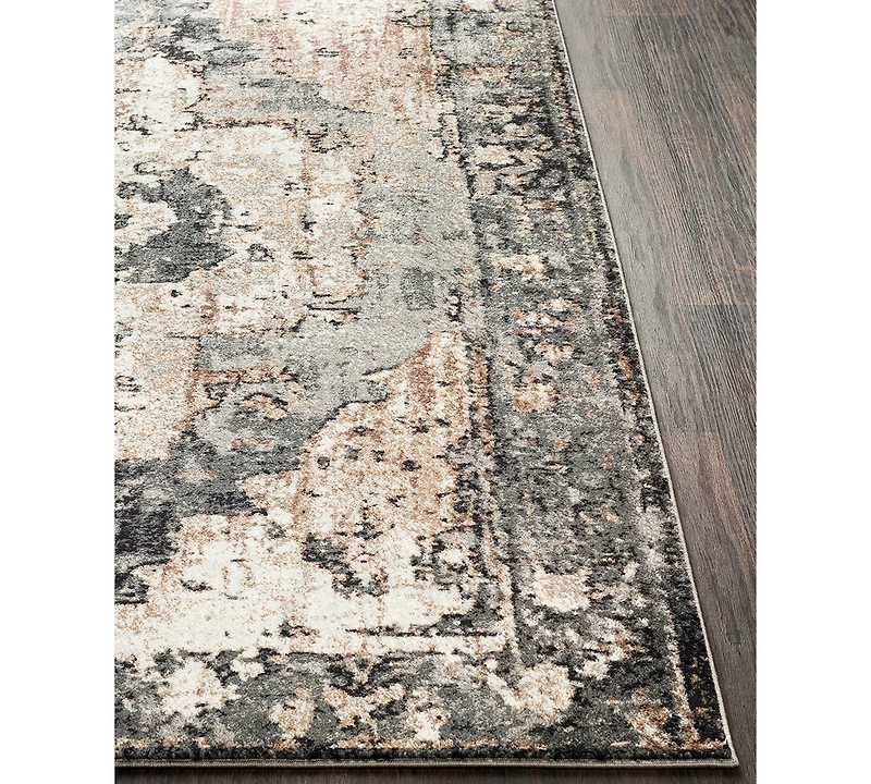 Livabliss Chelsea Csa-2304 Charcoal 5'3" x 7'3" Area Rug