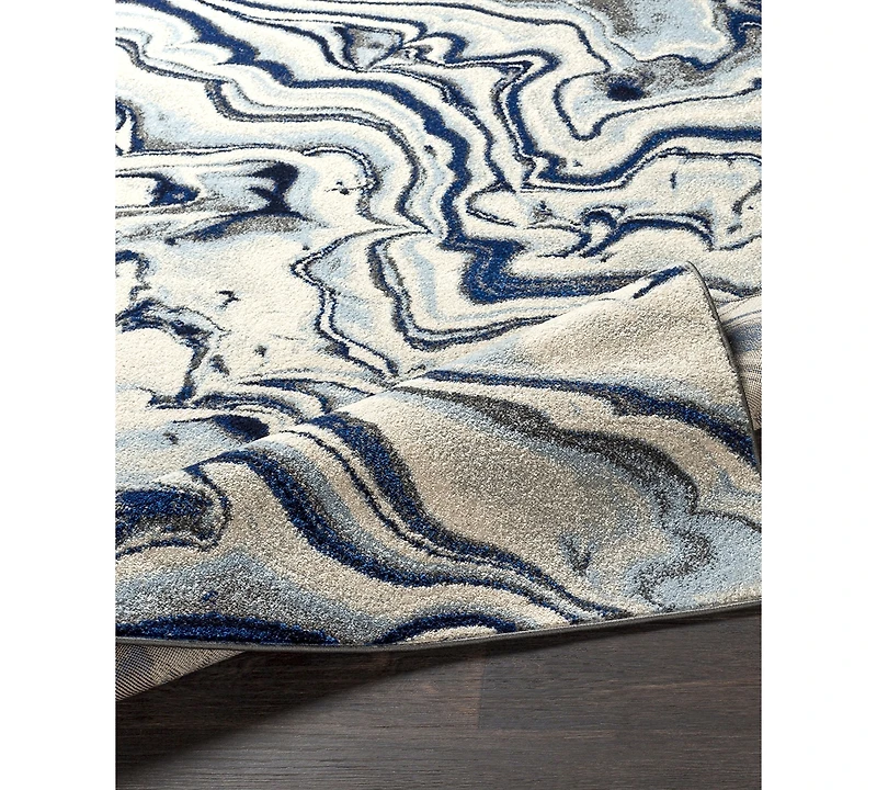 Livabliss Chelsea Csa-2320 Dark Blue 7'10" x 10'3" Area Rug