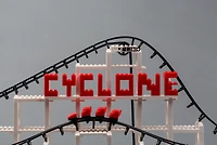 Cdx Blocks Brick Construction Cyclone Roller Coaster Building Set