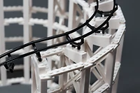 Cdx Blocks Brick Construction Little Dipper Roller Coaster Building Set