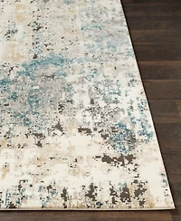Livabliss Pune Pun 2301 Taupe Runner Area Rug Collection
