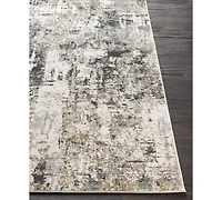 Livabliss Quatro Qua-2300 Medium Gray 2' x 3' Area Rug