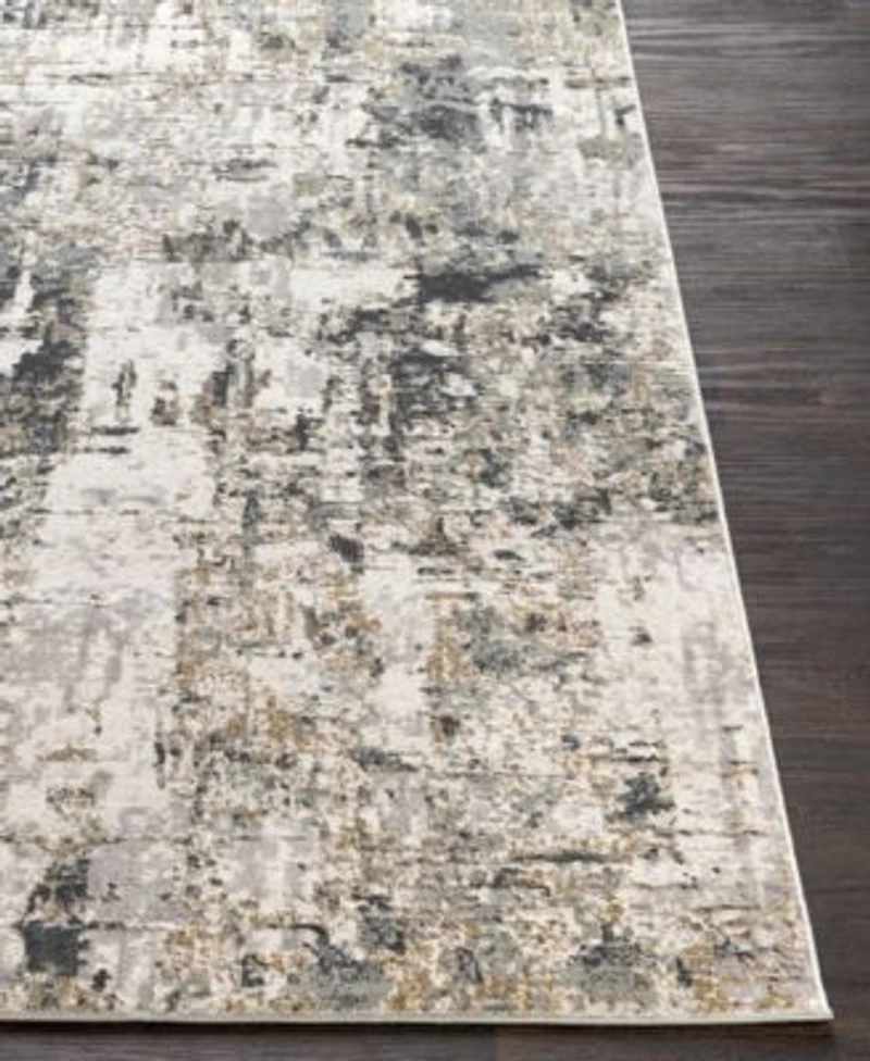 Livabliss Quatro Qua 2300 Medium Gray Area Rug Collection