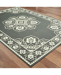 Oriental Weavers Marina 7764 7'10" Indoor/Outdoor Round Area Rug