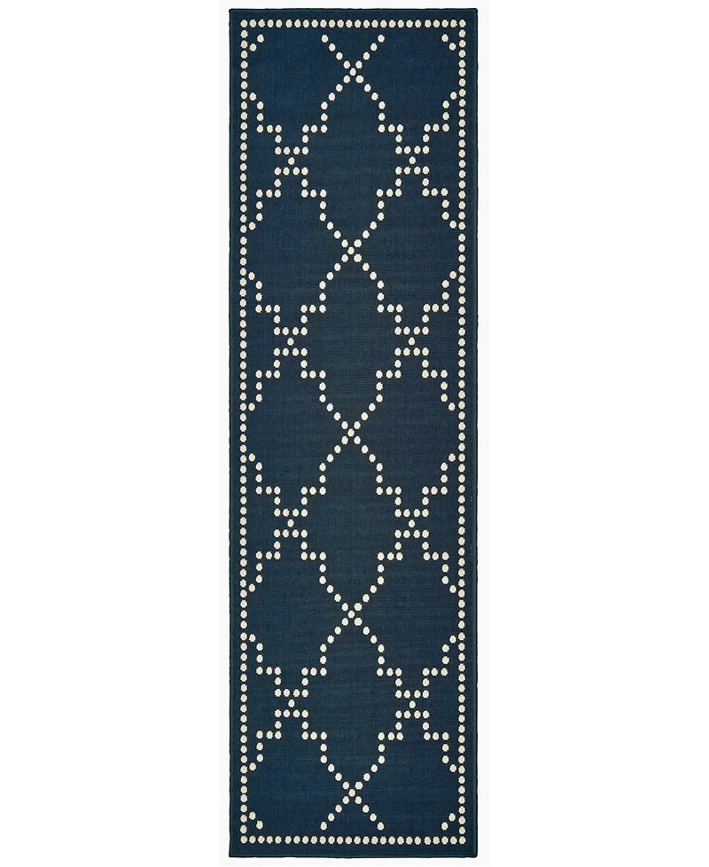 Oriental Weavers Marina 7765 2'3" x 7'6" Indoor/Outdoor Runner Area Rug