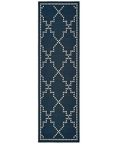 Oriental Weavers Marina 7765 2'3" x 7'6" Indoor/Outdoor Runner Area Rug