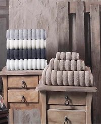 Depera Home Vague Turkish Cotton 8-Pc. Bath Towel Set