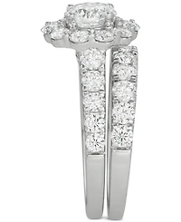Certified Diamond Bridal Set (4 ct. t.w.) 18k White, Yellow or Rose Gold