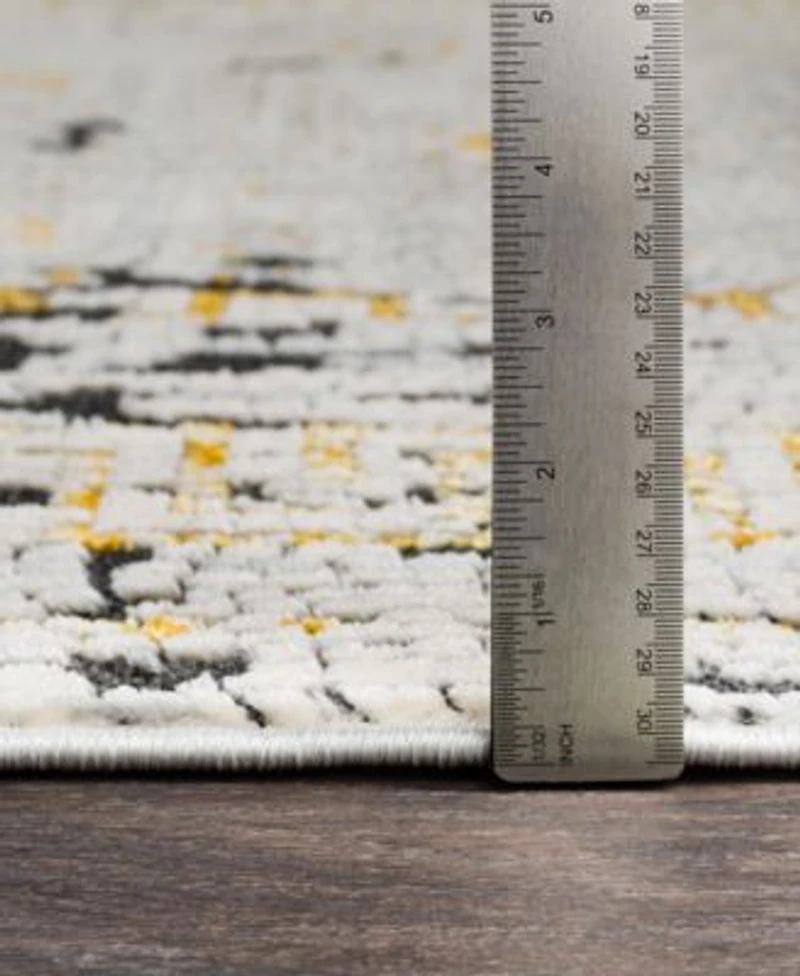 Livabliss Venezia Vnz 2300 Mustard Area Rug Collection