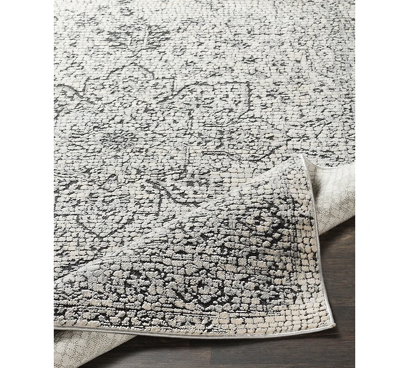 Closeout! Livabliss Venezia Vnz-2309 Medium Gray 5'3" x 7'3" Area Rug