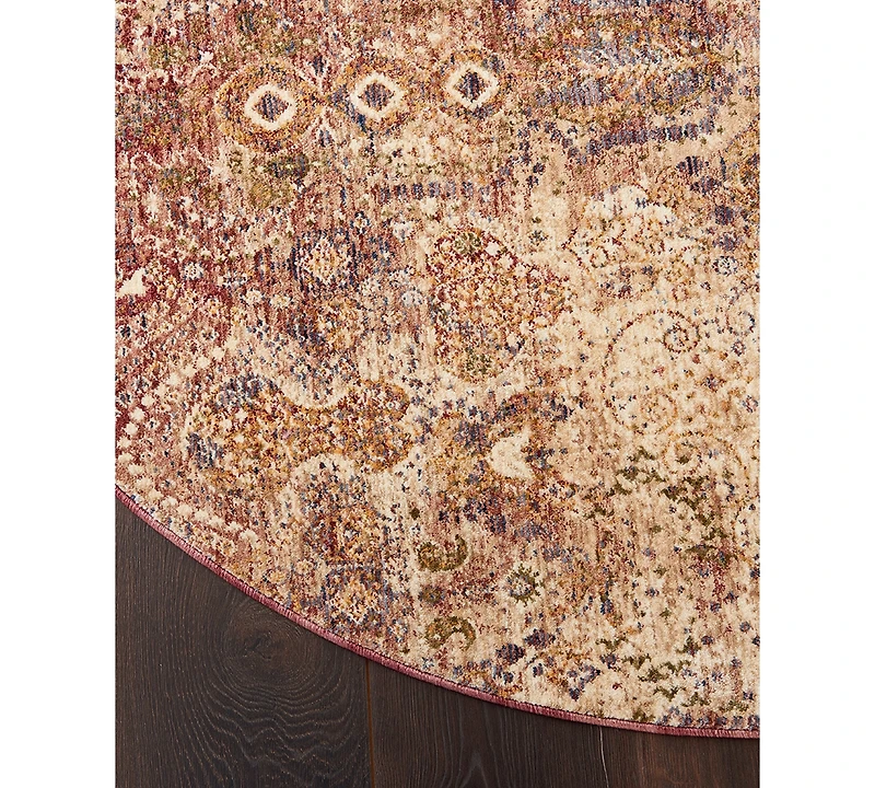 Mink Home Taza Lavar 5' Round Area Rug