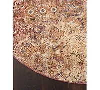 Mink Home Taza Lavar 5' Round Area Rug
