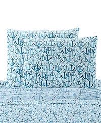 Universal Home Fashions Anchors Sheet Set, Full