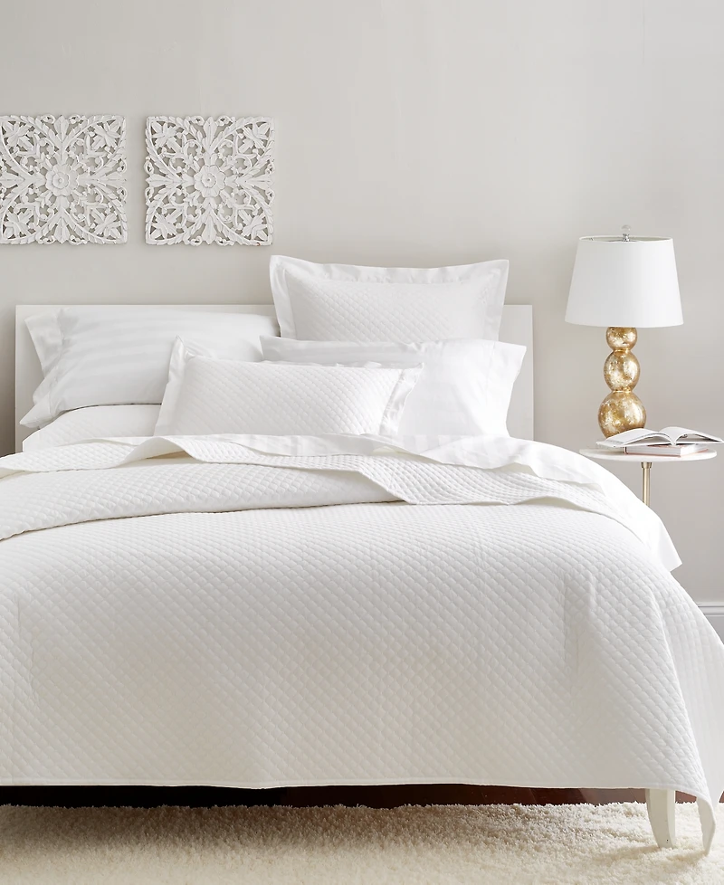 Charter Club Quilted Cotton 3-Pc. Coverlet Set, Full/Queen, Exclusively at Macy's