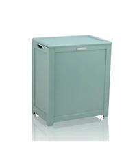 Oceanstar Storage Laundry Hamper, Turquoise
