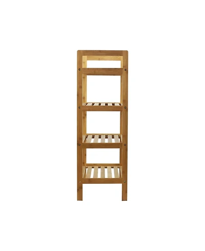 Oceanstar 4-Tier Bamboo Shoe Rack