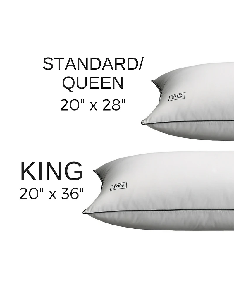 Pillow Guy 100% Cotton Sateen Pillow Protector, Standard/Queen
