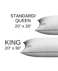 Pillow Guy 100% Cotton Sateen Pillow Protector, Standard/Queen