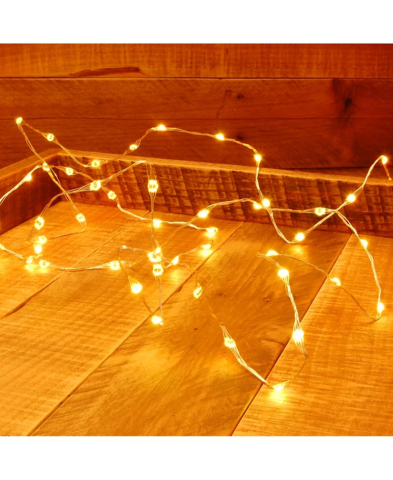 Lumabase Set of 2, 100 All Colored Mini String Lights with Remote Control