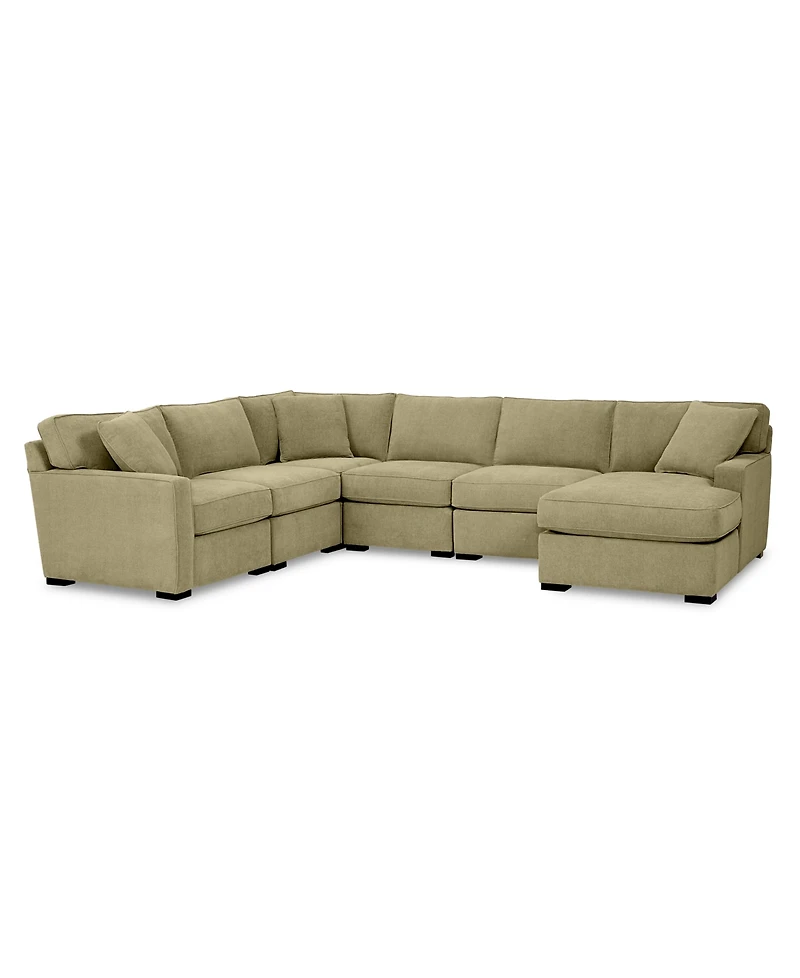 Radley Fabric 6-Pc. Chaise Sectional with Corner, Created for Macy's