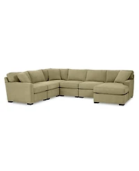 Radley Fabric 6-Pc. Chaise Sectional with Corner, Created for Macy's
