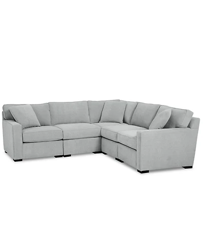 Radley Fabric -Pc. Sectional Sofa with Corner Piece
