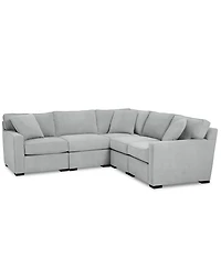 Radley Fabric -Pc. Sectional Sofa with Corner Piece