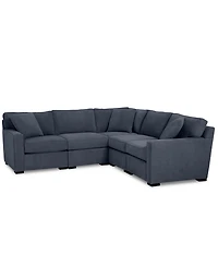 Radley Fabric -Pc. Sectional Sofa with Corner Piece