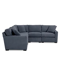 Radley Fabric -Pc. Sectional Sofa with Corner Piece