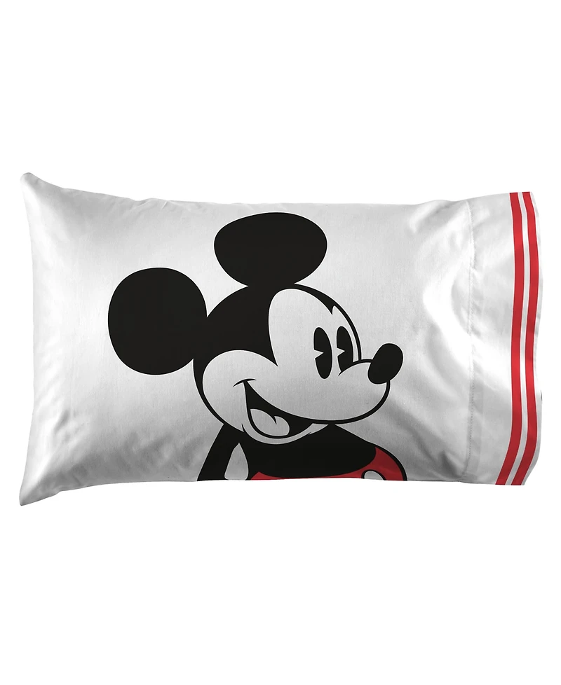 Disney Mickey Mouse Jersey Classic 4-Pc. Comforter Set, Twin