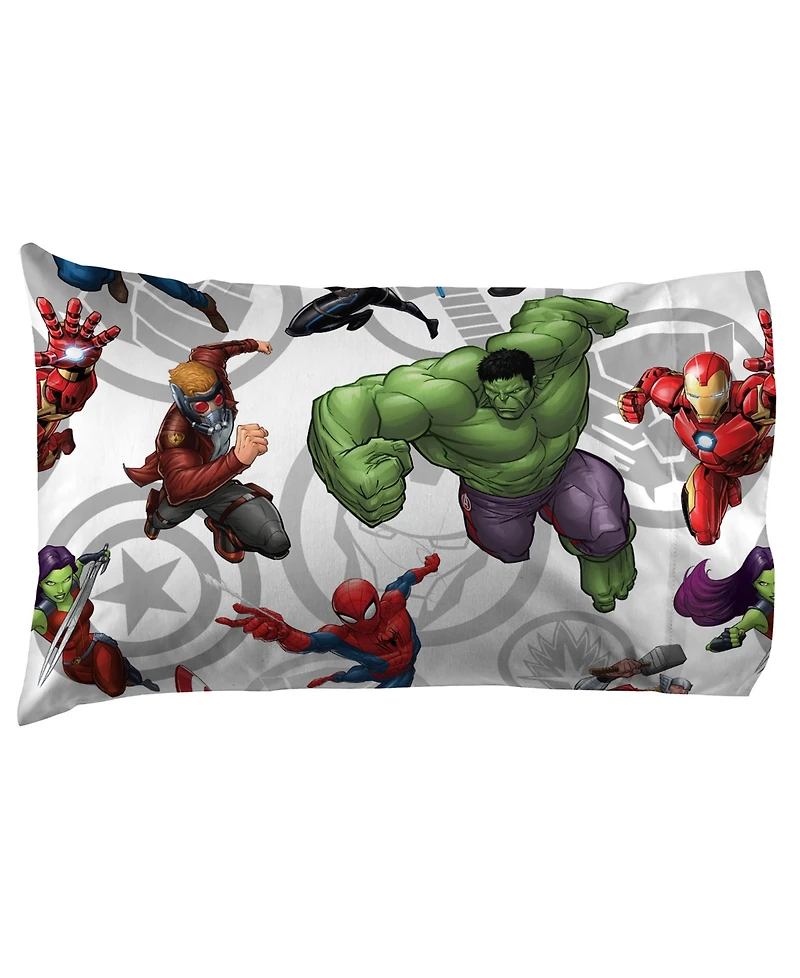 Disney Marvel Avengers Marvel Team 4-Pc. Comforter Set, Twin