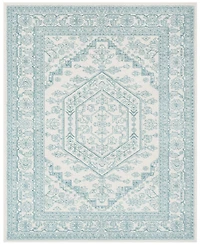 Safavieh Adirondack Ivory and Teal 8' x 10' Area Rug