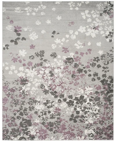 Safavieh Adirondack Light Gray and Purple 8' x 10' Area Rug