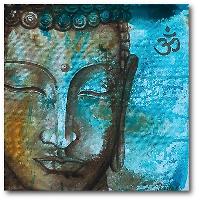 Courtside Market The Peace Gallery-Wrapped Canvas Wall Art - 16" x 16"
